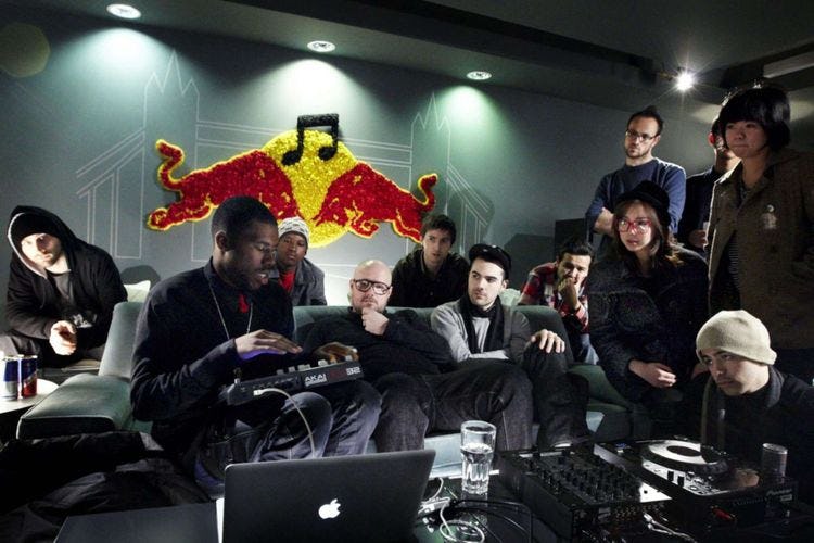 Red Bull Records team