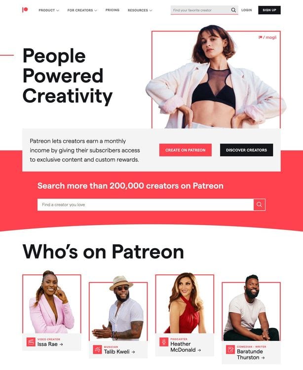 Patreon team