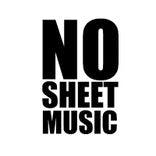 No Sheet Music logo